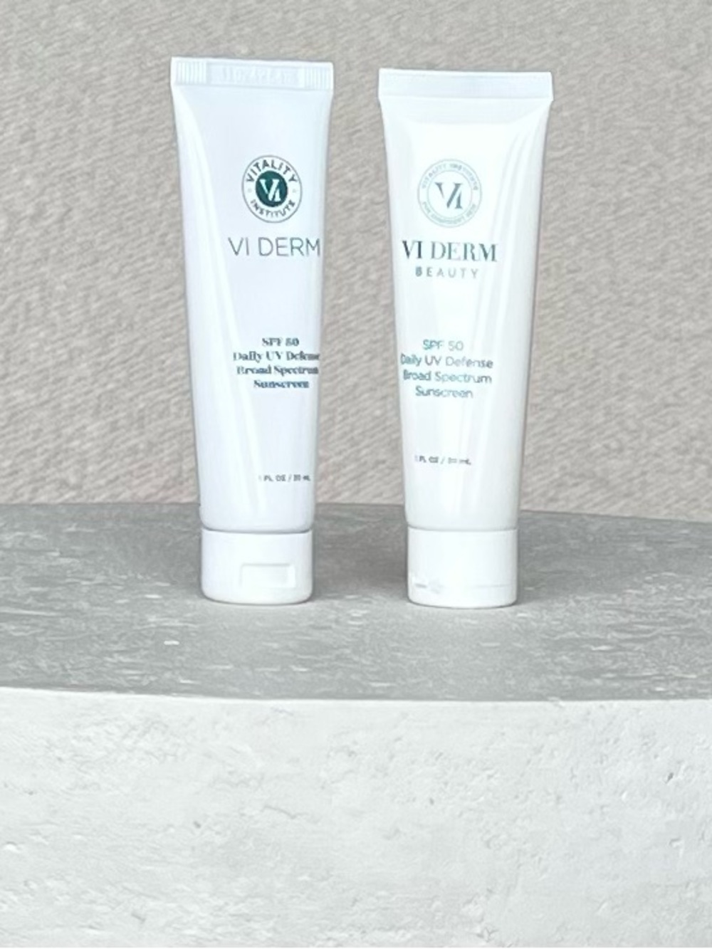 VI DERM Beauty SPF 50 Daily UV Defense Sunscreen -